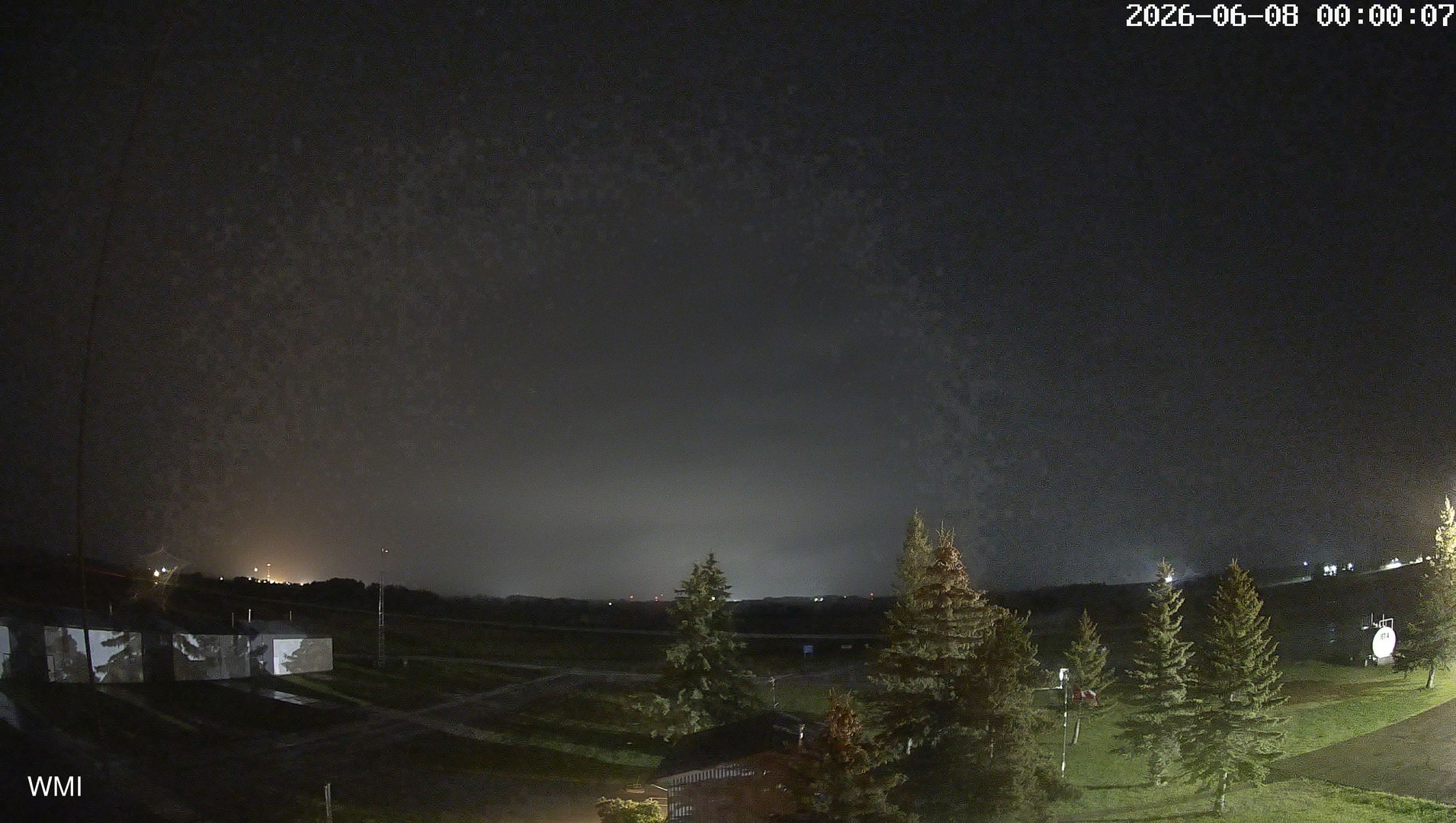 time-lapse frame, Olds Radar North webcam