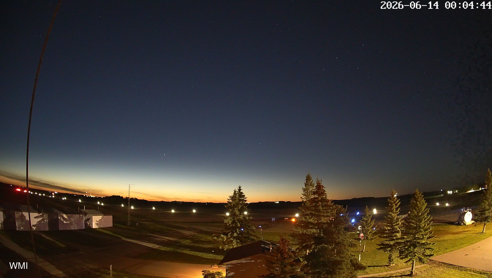 time-lapse frame, Olds Radar North webcam