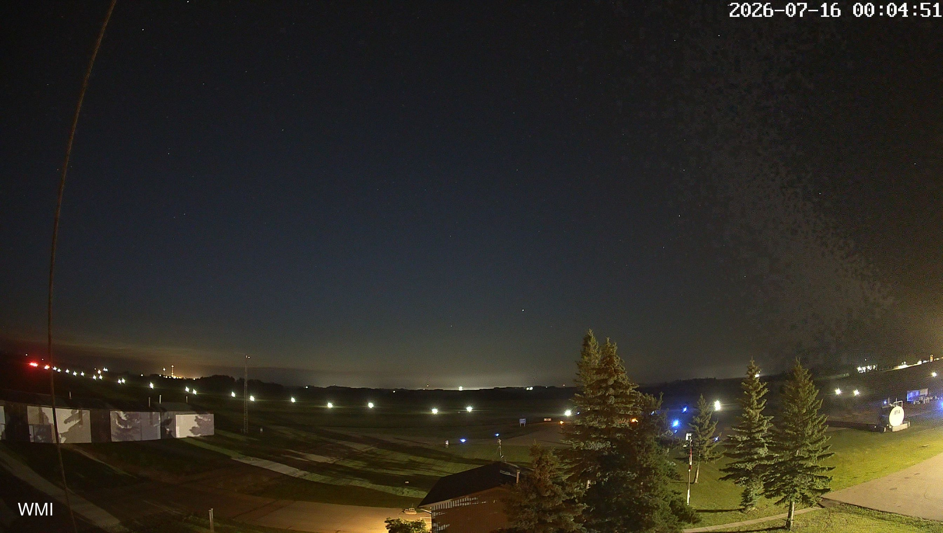 time-lapse frame, Olds Radar North webcam