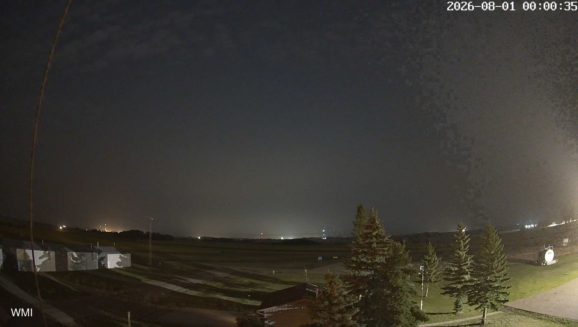 time-lapse frame, Olds Radar North webcam