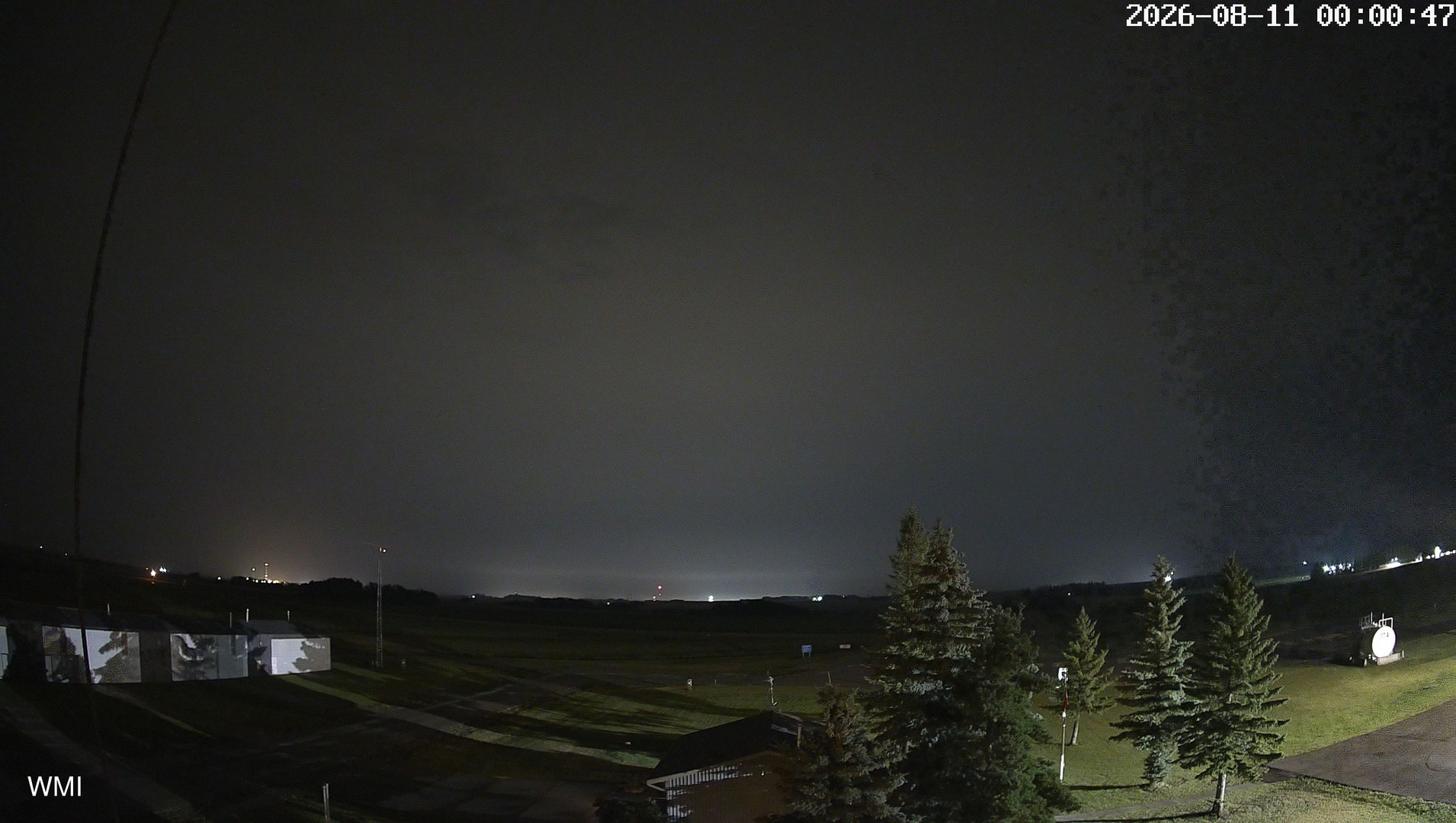 time-lapse frame, Olds Radar North webcam