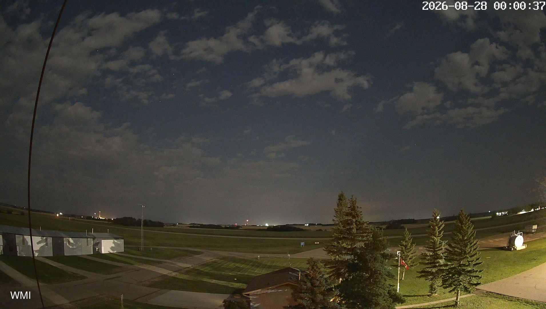 time-lapse frame, Olds Radar North webcam
