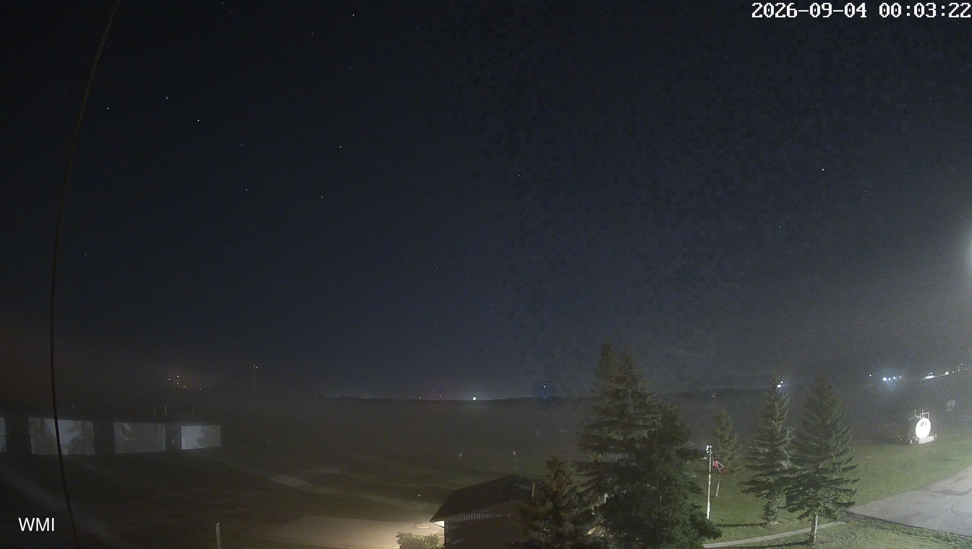 time-lapse frame, Olds Radar North webcam