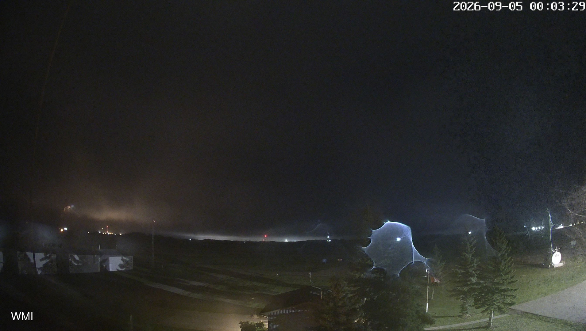 time-lapse frame, Olds Radar North webcam