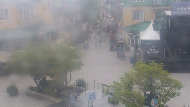 time-lapse frame, Tremblant St. Bernard webcam