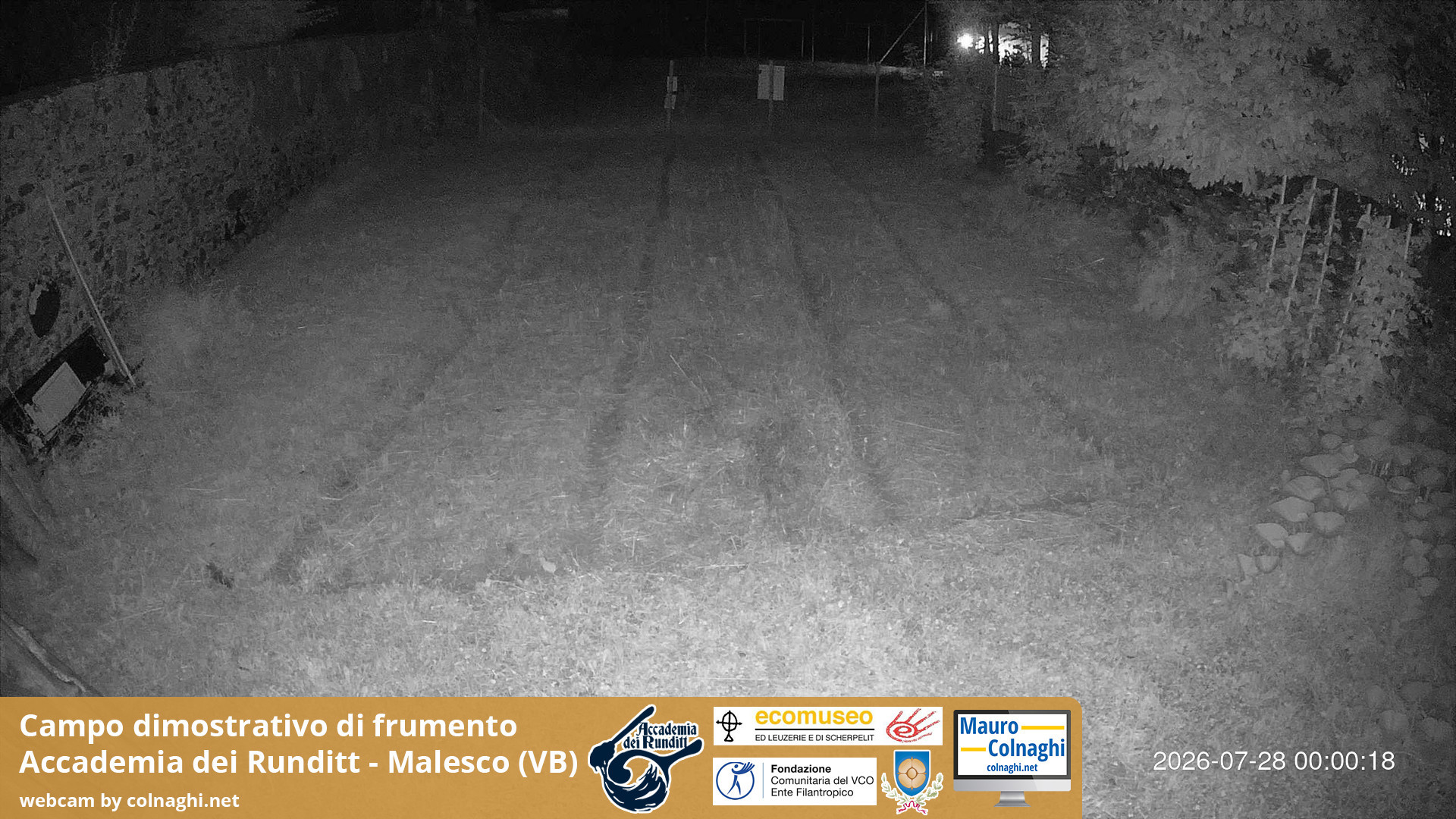 time-lapse frame, Grano webcam