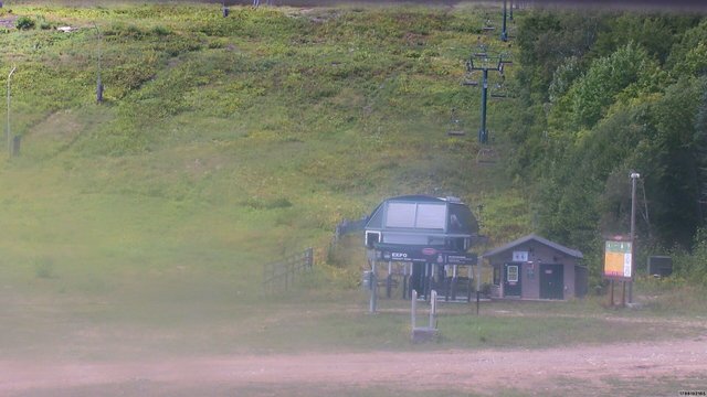 view from Tremblant Nord Base on 2026-08-31