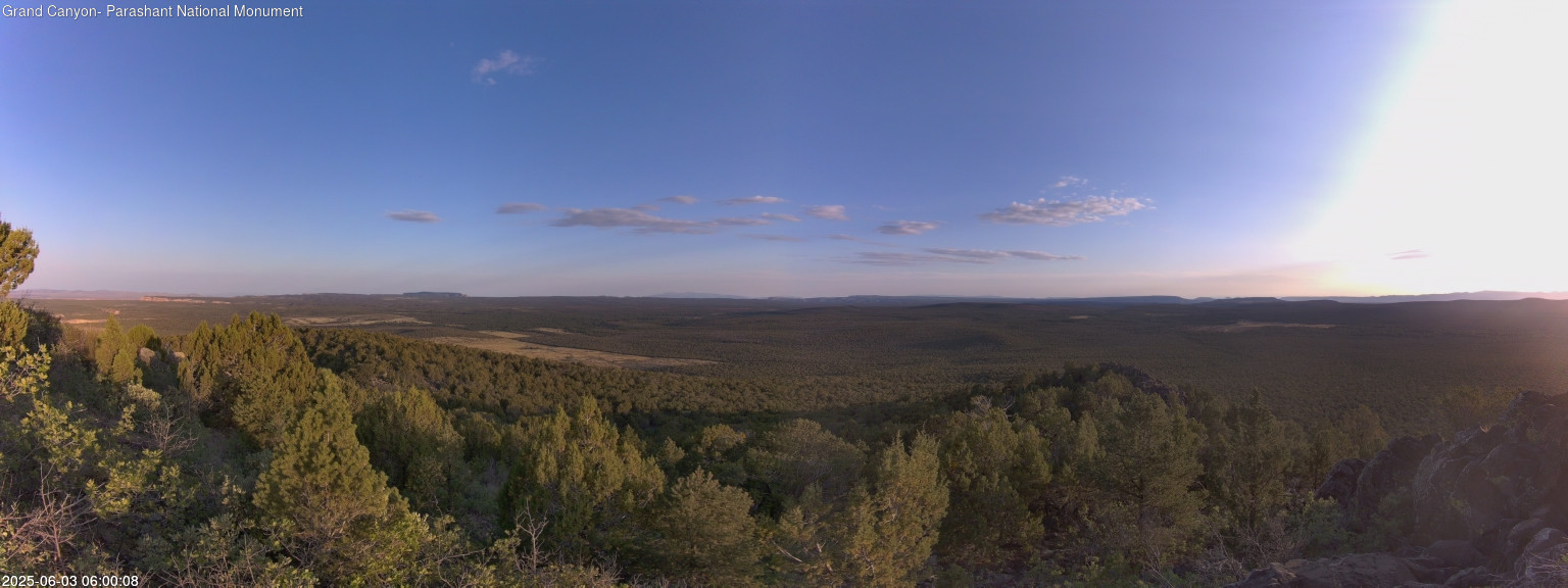 time-lapse frame, Mt Dellenbaugh - North Vista webcam