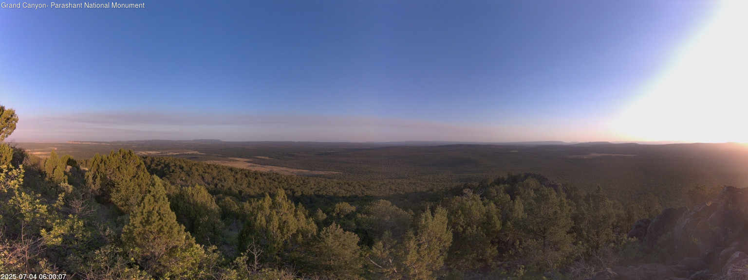 time-lapse frame, Mt Dellenbaugh - North Vista webcam