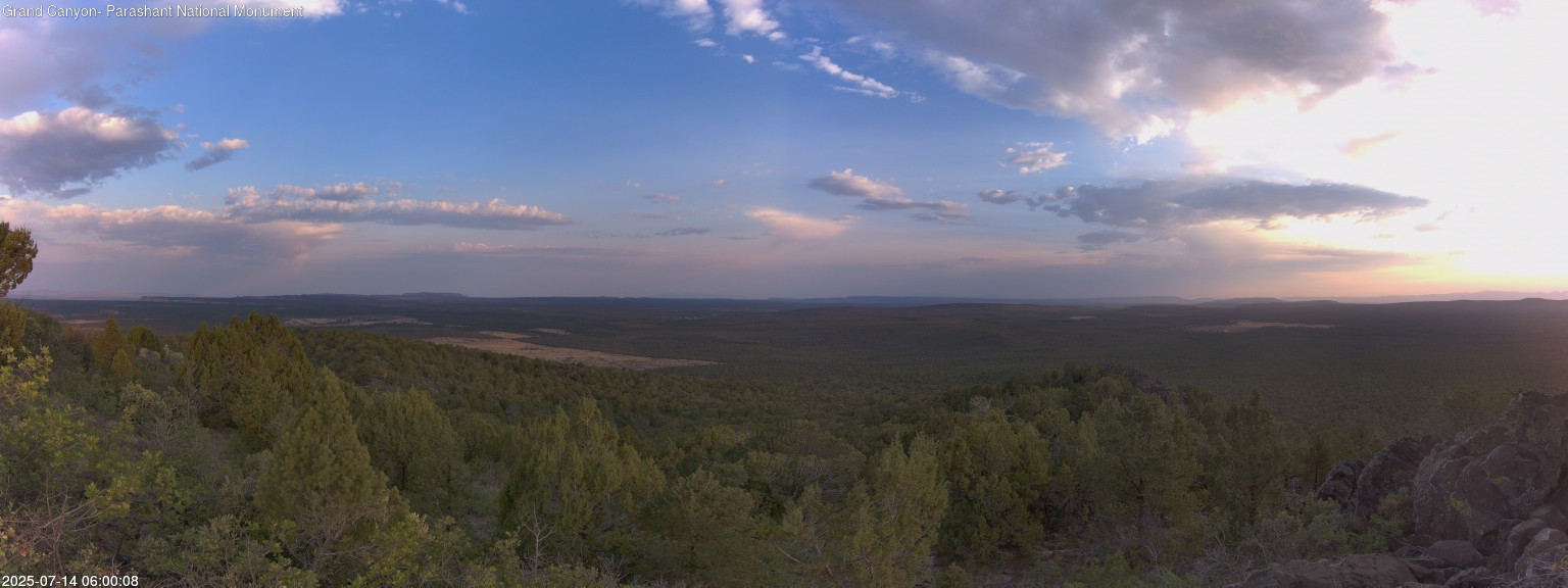 time-lapse frame, Mt Dellenbaugh - North Vista webcam