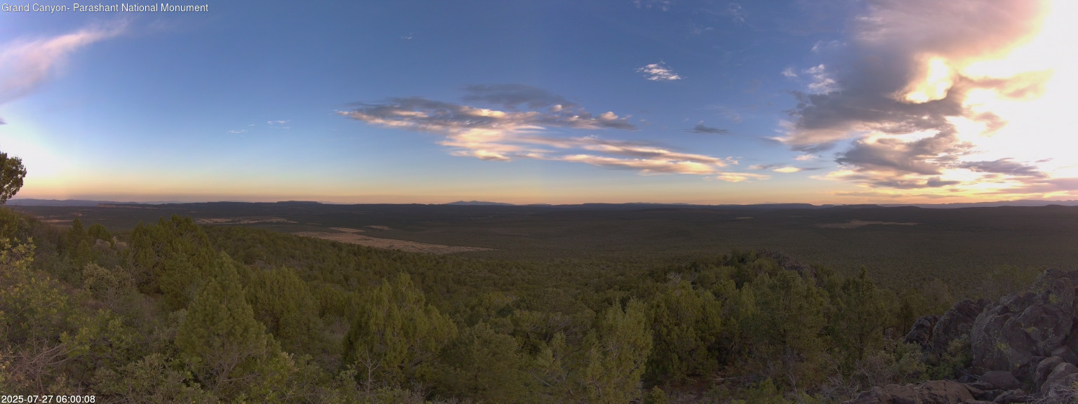 time-lapse frame, Mt Dellenbaugh - North Vista webcam
