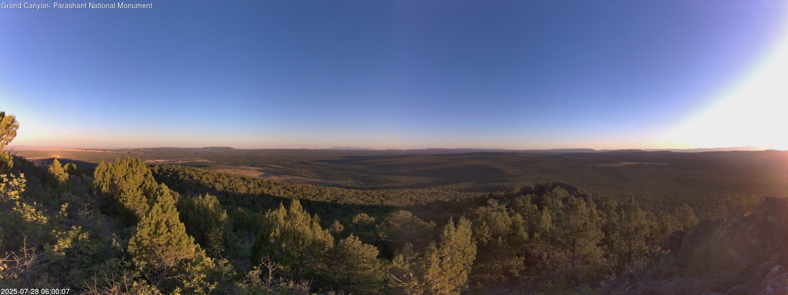 time-lapse frame, Mt Dellenbaugh - North Vista webcam