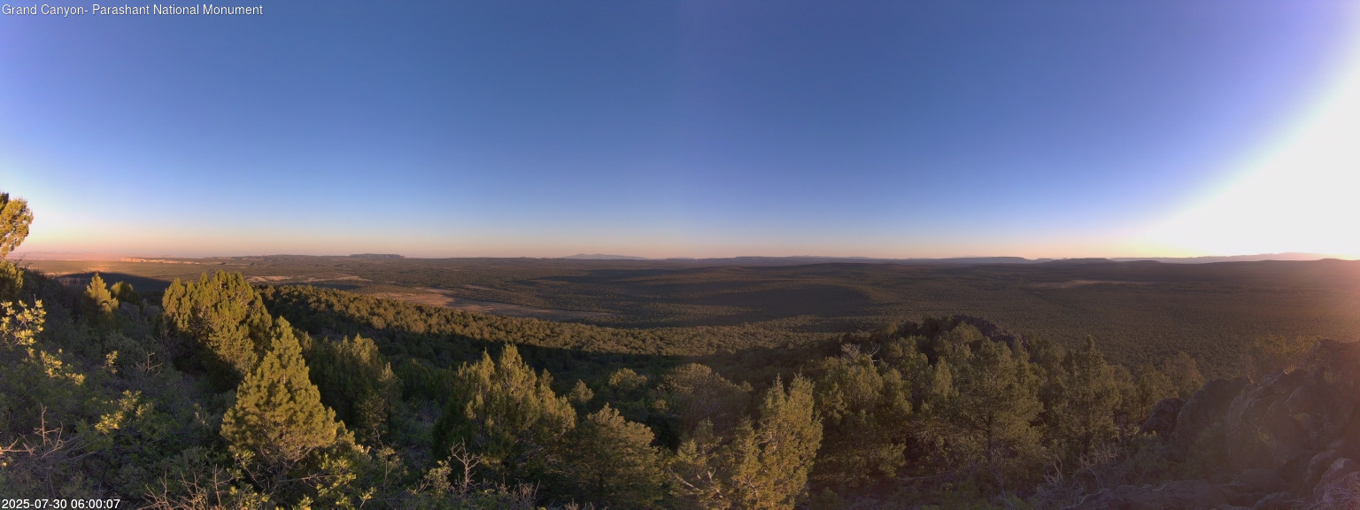 time-lapse frame, Mt Dellenbaugh - North Vista webcam