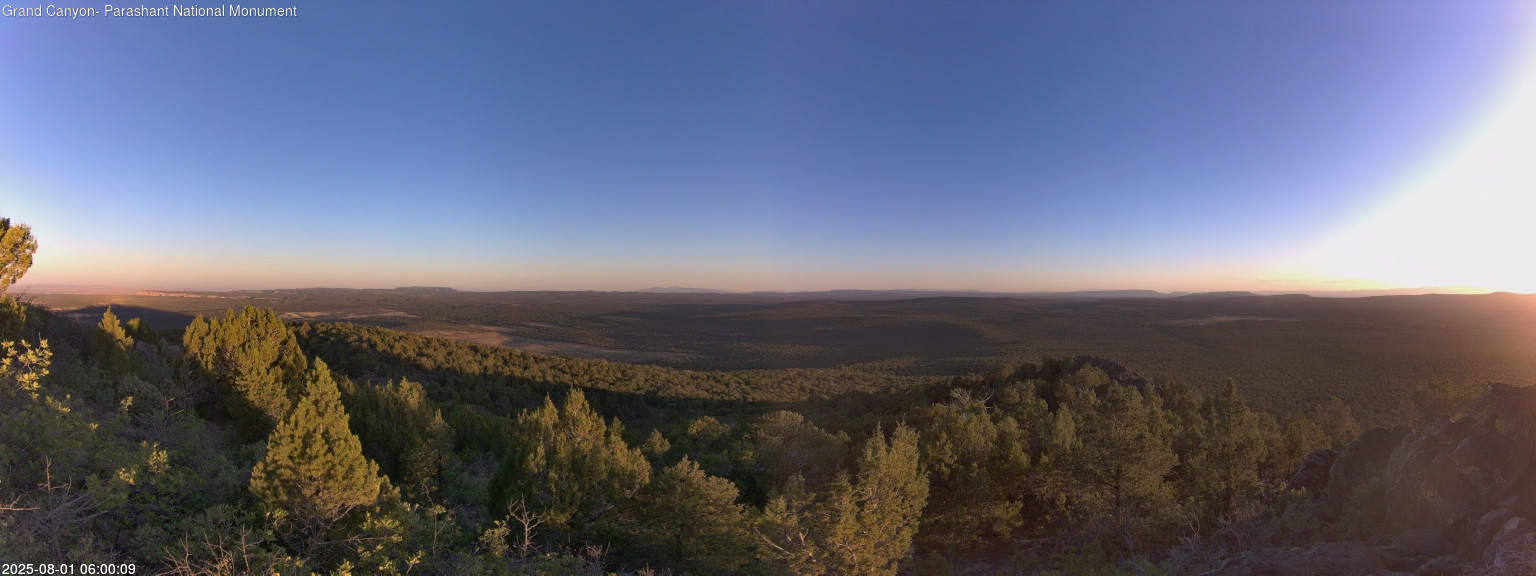 time-lapse frame, Mt Dellenbaugh - North Vista webcam