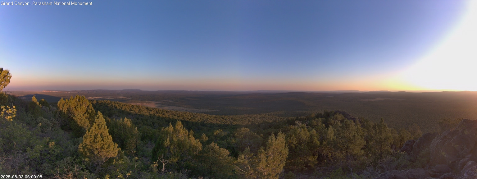 time-lapse frame, Mt Dellenbaugh - North Vista webcam