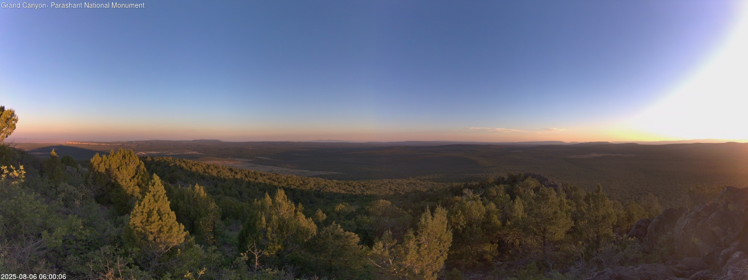 time-lapse frame, Mt Dellenbaugh - North Vista webcam