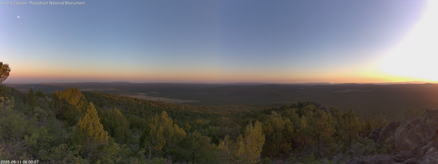 time-lapse frame, Mt Dellenbaugh - North Vista webcam