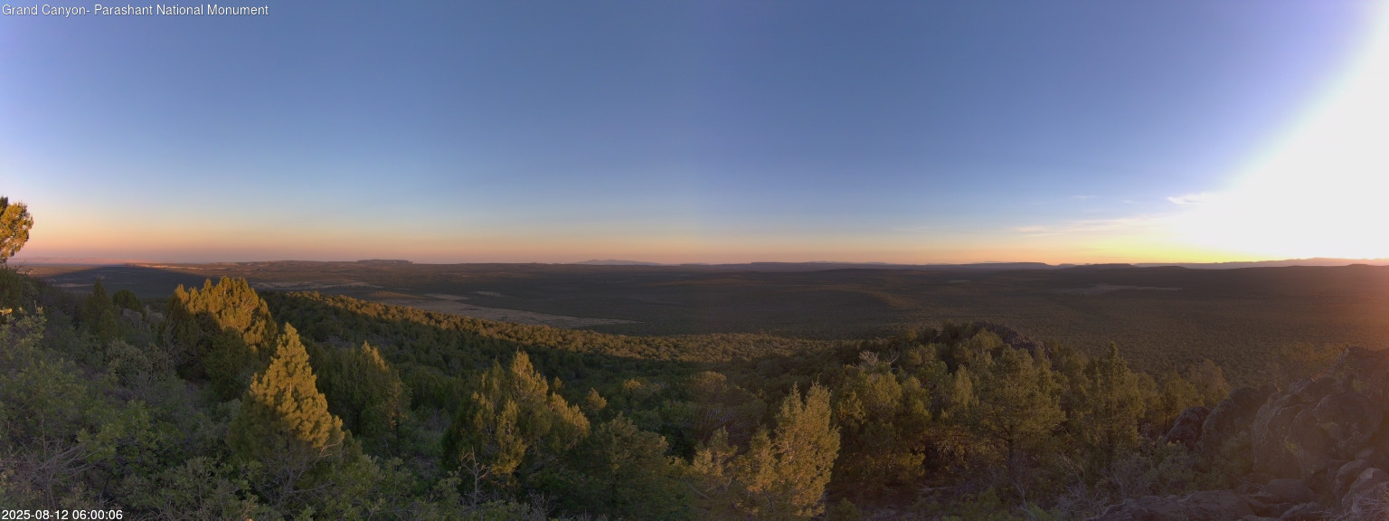 time-lapse frame, Mt Dellenbaugh - North Vista webcam