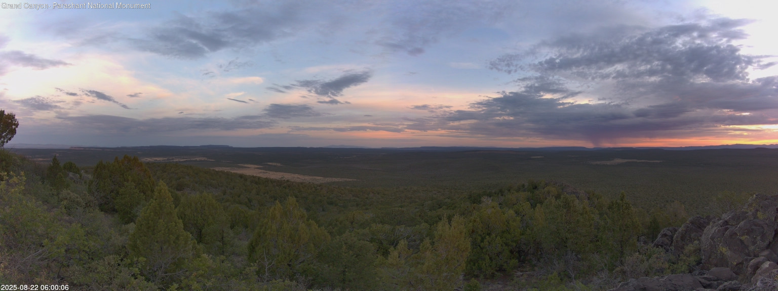 time-lapse frame, Mt Dellenbaugh - North Vista webcam