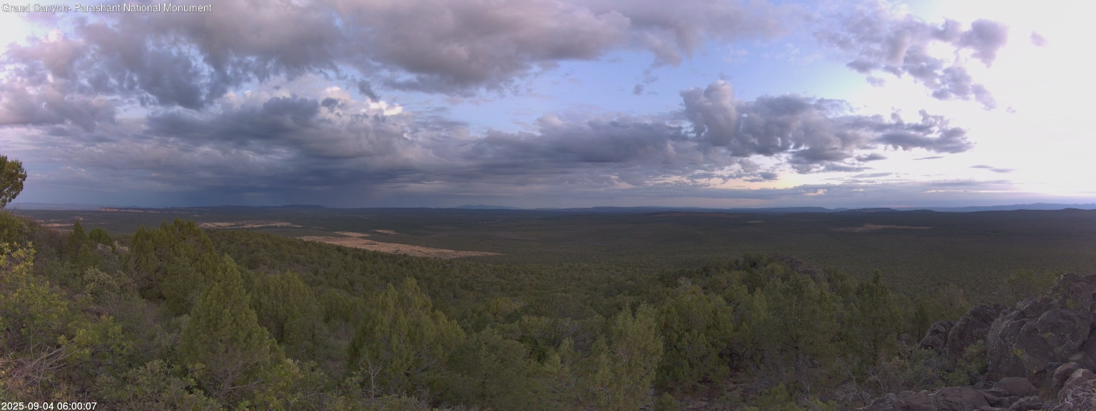 time-lapse frame, Mt Dellenbaugh - North Vista webcam
