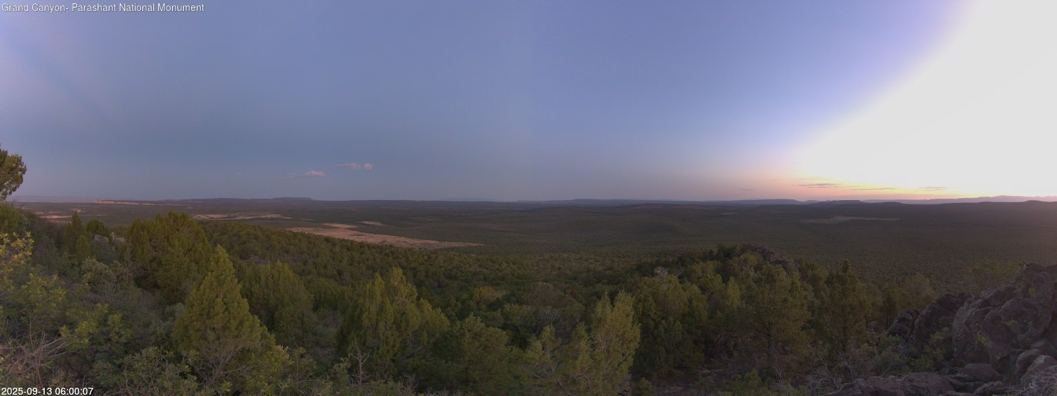 time-lapse frame, Mt Dellenbaugh - North Vista webcam