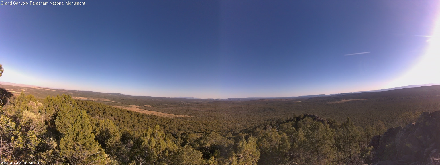 time-lapse frame, Mt Dellenbaugh - North Vista webcam