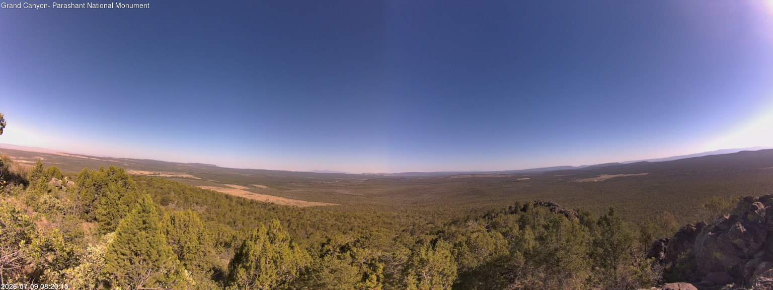time-lapse frame, Mt Dellenbaugh - North Vista webcam