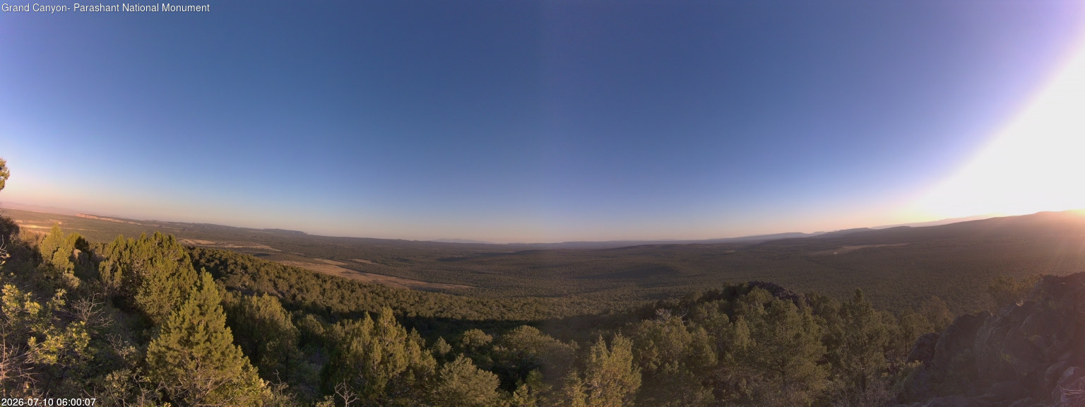 time-lapse frame, Mt Dellenbaugh - North Vista webcam