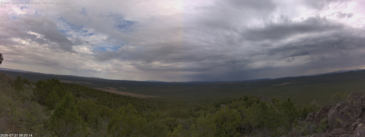 time-lapse frame, Mt Dellenbaugh - North Vista webcam