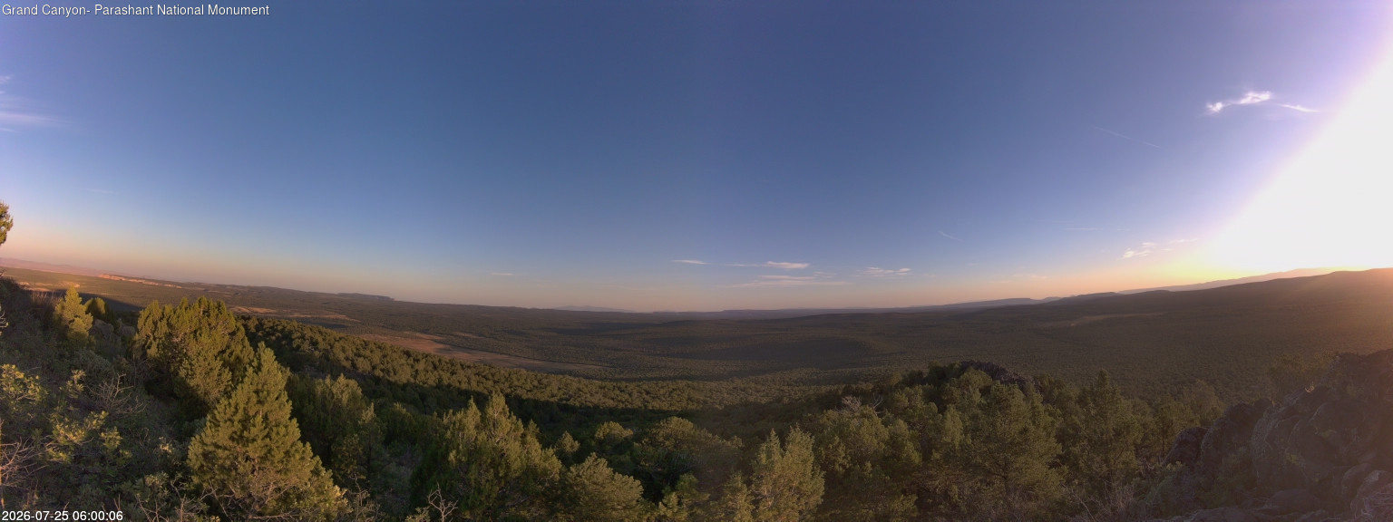 time-lapse frame, Mt Dellenbaugh - North Vista webcam