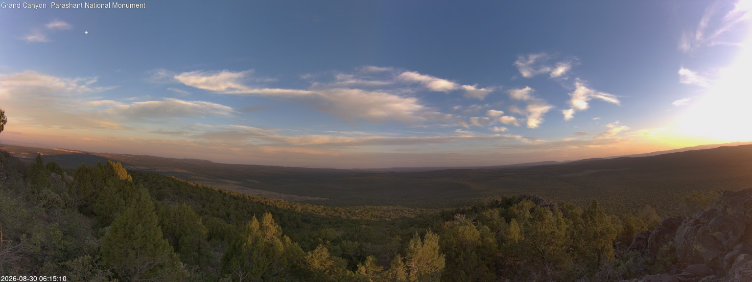 time-lapse frame, Mt Dellenbaugh - North Vista webcam