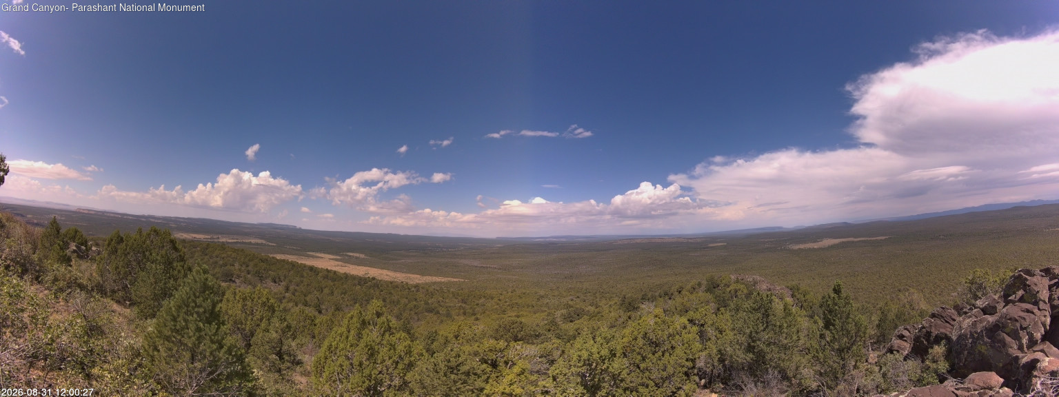 view from Mt Dellenbaugh - North Vista on 2026-08-31