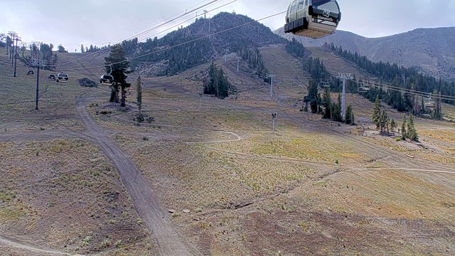 view from Mammoth Main Lodge on 2026-08-29