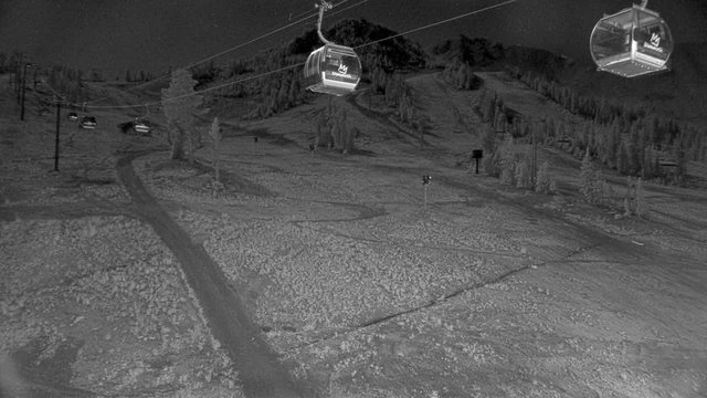 time-lapse frame, Mammoth Main Lodge webcam