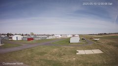 view from North view of Lacombe Airport on 2025-05-10