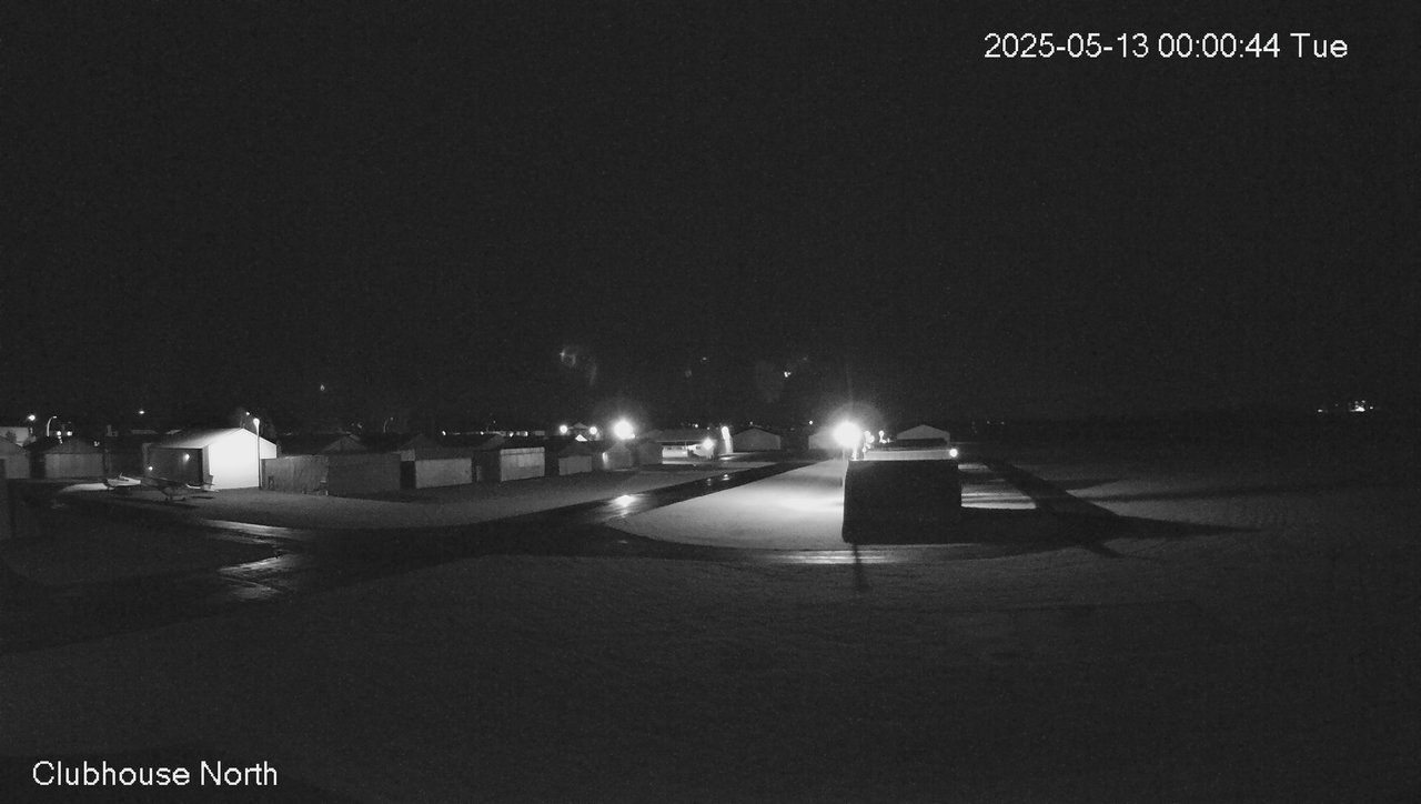 time-lapse frame, North view of Lacombe Airport webcam