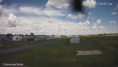 view from North view of Lacombe Airport on 2025-05-13