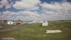 view from North view of Lacombe Airport on 2025-05-16