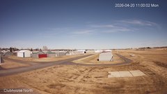 view from North view of Lacombe Airport on 2026-04-20