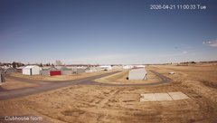 view from North view of Lacombe Airport on 2026-04-21