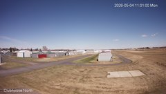 view from North view of Lacombe Airport on 2026-05-04