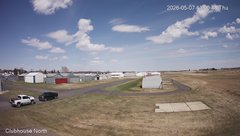 view from North view of Lacombe Airport on 2026-05-07