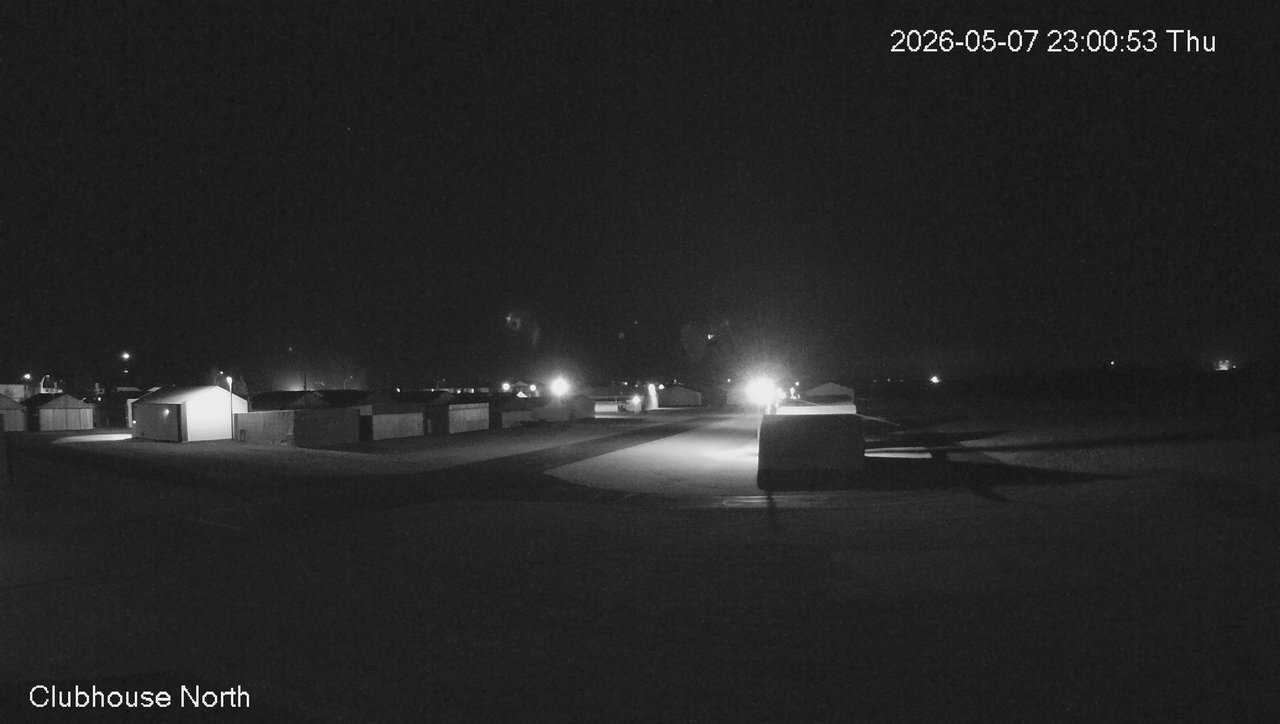 time-lapse frame, North view of Lacombe Airport webcam