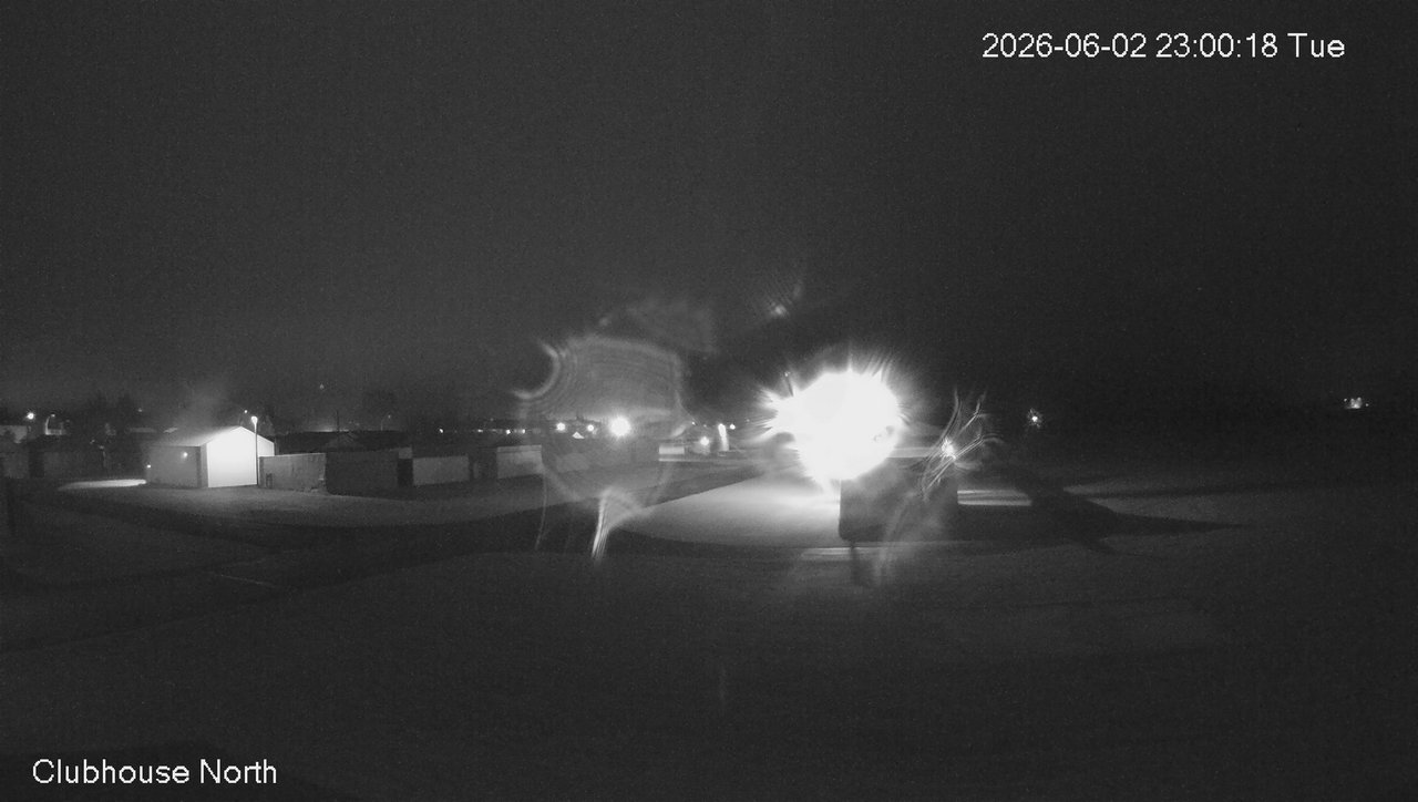 time-lapse frame, North view of Lacombe Airport webcam