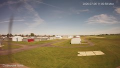 view from North view of Lacombe Airport on 2026-07-06