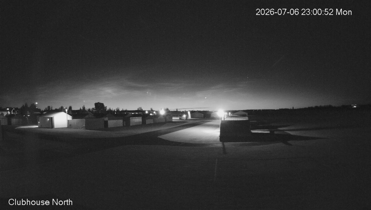 time-lapse frame, North view of Lacombe Airport webcam