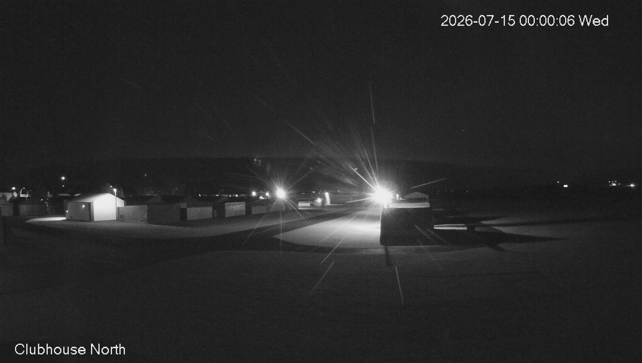 time-lapse frame, North view of Lacombe Airport webcam