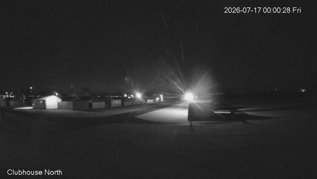 time-lapse frame, North view of Lacombe Airport webcam