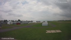 view from North view of Lacombe Airport on 2026-07-27