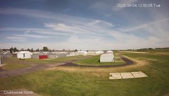 view from North view of Lacombe Airport on 2026-08-04